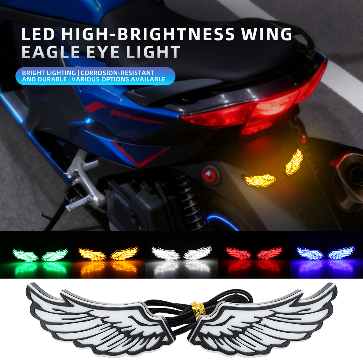 زوج من مصابيح LED خلفية للدراج - مراجعة Sos Light Strobe وسعره